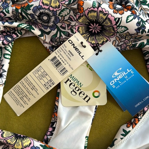 O’NEILL Oahu Floral Print Bikini Set Size L 56 - Picture 2 of 10